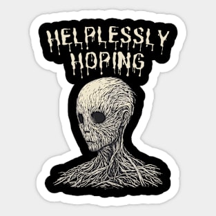 Sad Souls - Helplessly Hoping - Melancholic Emotions Sticker